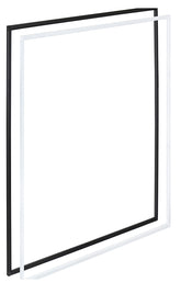 M-D 14101 Screen Frame, 5/16 in W, 84 in L, Aluminum